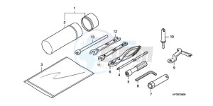 TRX420FPAA Australia - (U / PS) drawing TOOLS