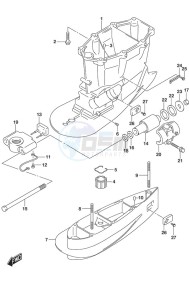 DF 250AP drawing Drive Shaft Housing