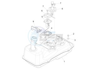 Fly 150 4T 3V ie (USA) drawing Fuel tank