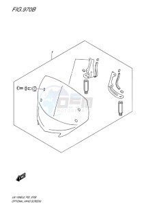 UK110NE ADDRESS EU drawing OPTIONAL (WIND SCREEN)