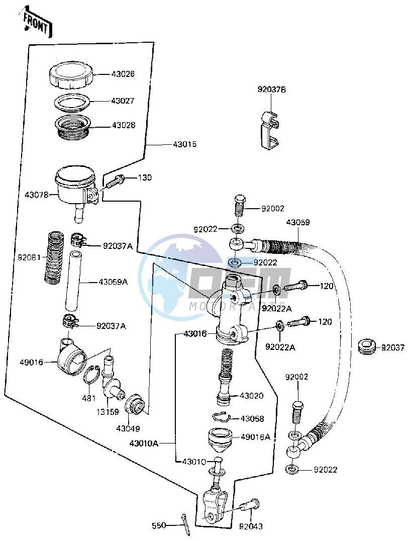 REAR MASTER CYLINDER