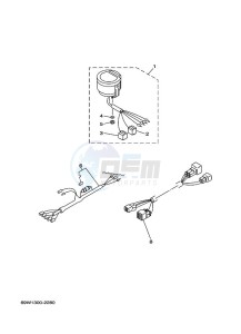 F50AETL drawing SPEEDOMETER