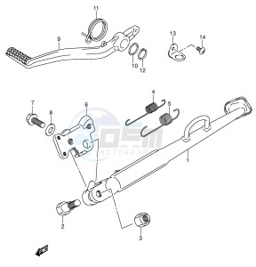 DL1000 (E2) V-Strom drawing STAND