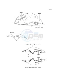 Z1000_ABS ZR1000C8F FR GB XX (EU ME A(FRICA) drawing Decals(Green)