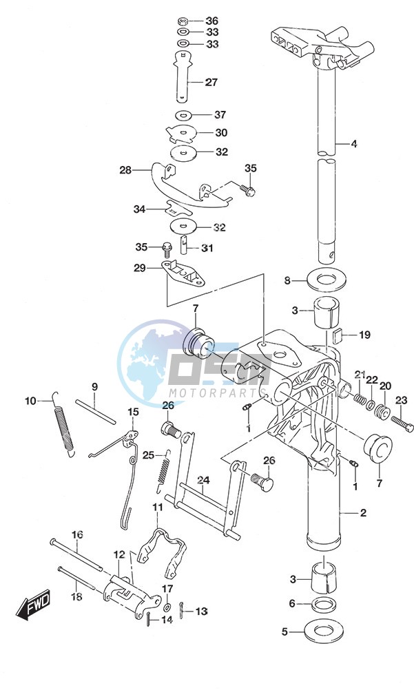 Swivel Bracket Non-Remote Control