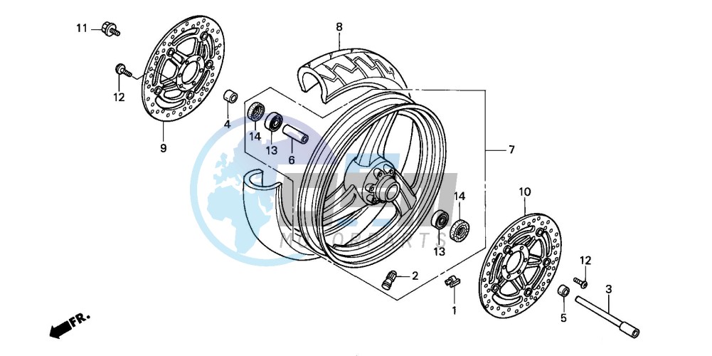 FRONT WHEEL