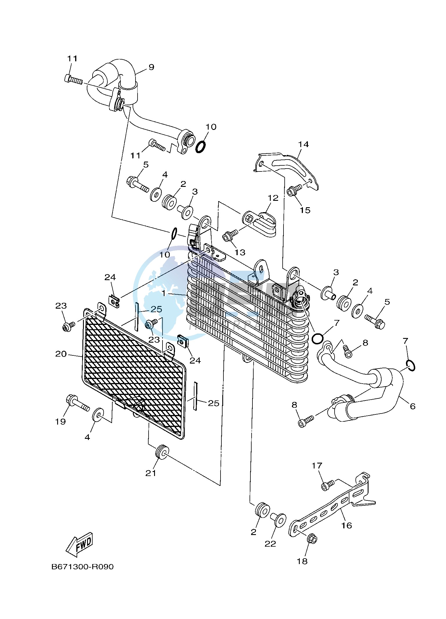 OIL COOLER