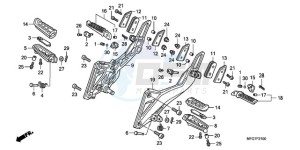 CB600F9 U / ABS ST drawing STEP