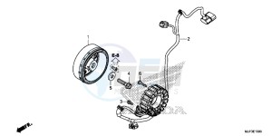 CRF1000AG CRF1000 - Africa Twin - ABS Europe Direct - (ED) drawing GENERATOR