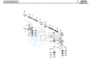 PANTHER-BLUE 50 drawing SUPPORT