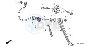 CBR1000RR9 UK - (E / MKH MME TRI) drawing STAND