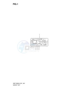 GSF-1250S ABS BANDIT EU drawing GASKET SET