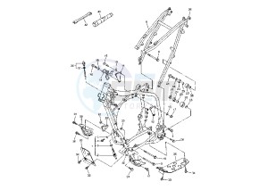 WR F 450 drawing FRAME