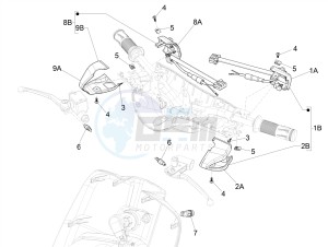 PRIMAVERA 150 4T 3V IGET ABS E4 (NAFTA) drawing Selectors - Switches - Buttons