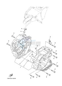 XTZ125E (1SBB) drawing CRANKCASE