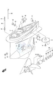 DF 175 drawing Gear Case