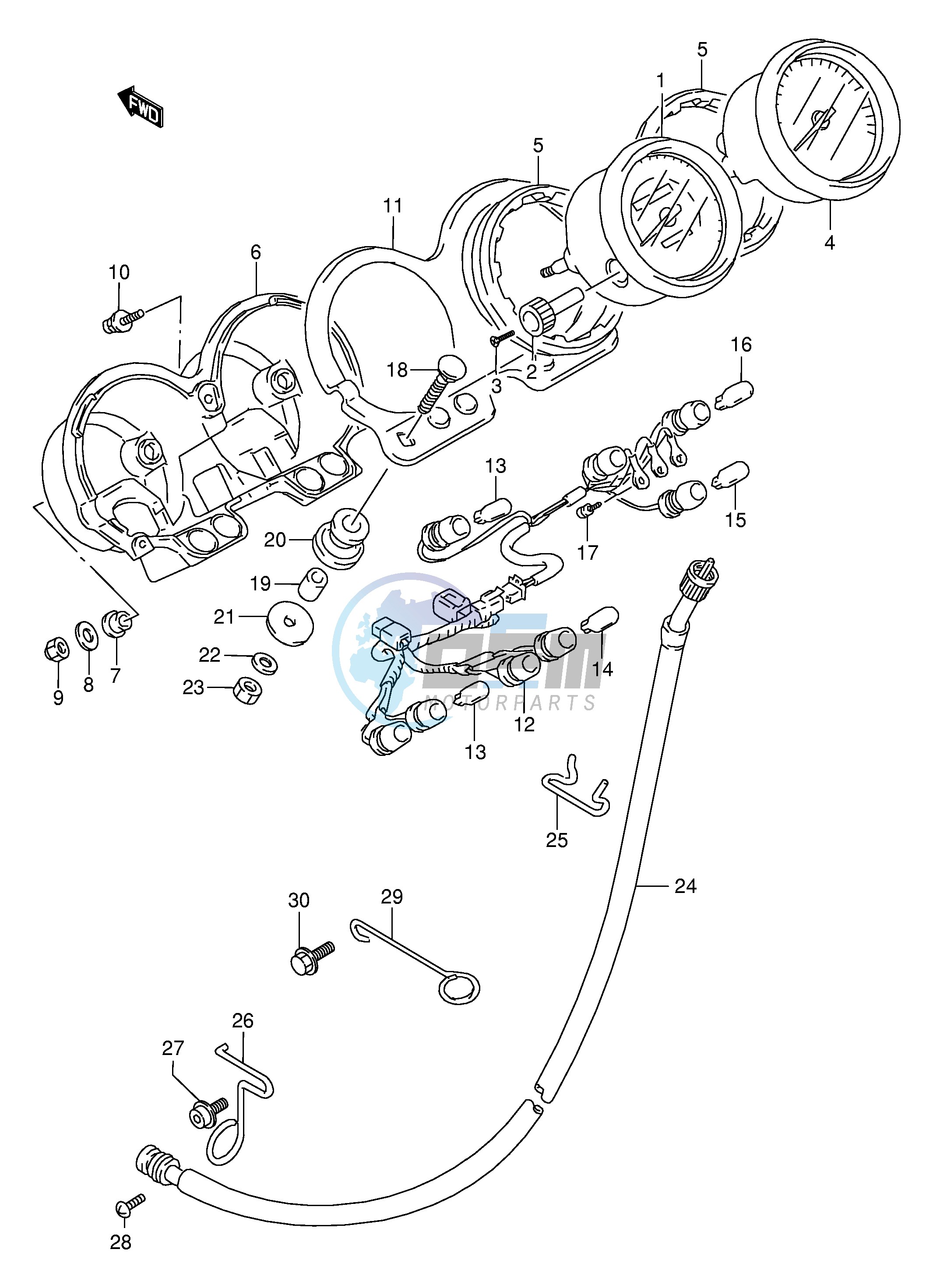 SPEEDOMETER - TACHOMETER