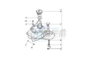 Runner SP 50 drawing Oil tank