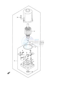 DF 50A drawing PTT Motor