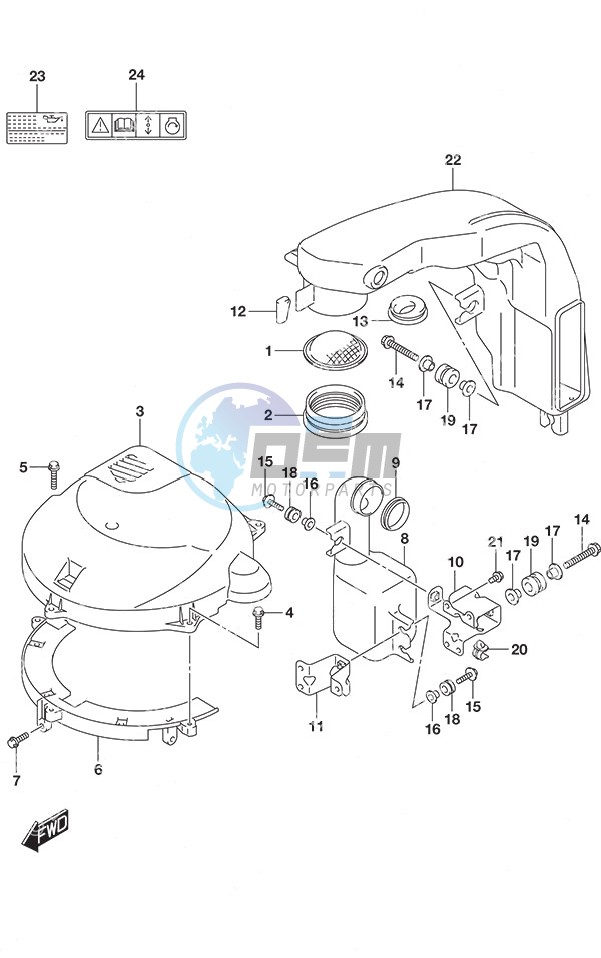 Silencer/Ring Gear Cover