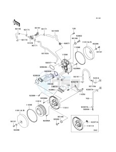 VN 1600 B [VULCAN 1600 MEAN STREAK] (B6F-B8FA) B7FA drawing AIR CLEANER