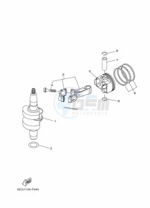 F2-5BMH drawing CRANKSHAFT--PISTON