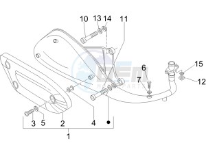 Fly 150 4t (USA) USA drawing Silencer