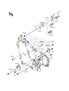 VN 800 B [VULCAN 800 CLASSIC] (B1-B5) [VULCAN 800 CLASSIC] drawing FRAME FITTINGS