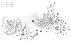 ETV 1000 Capo Nord - Rally Capo Nord drawing CrankCase II