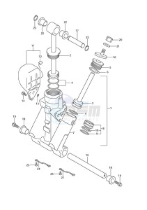 DF 250 drawing Trim Cylinder (DF 250S)