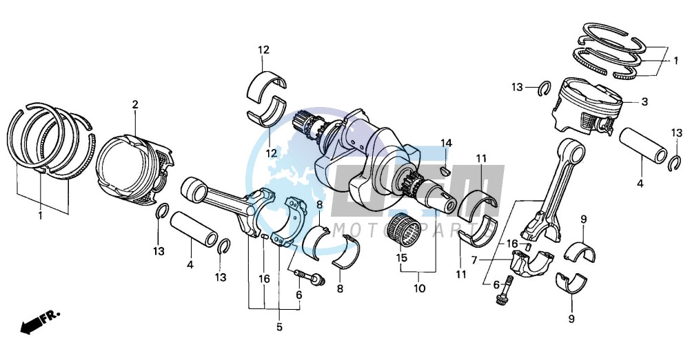 CRANKSHAFT/PISTON