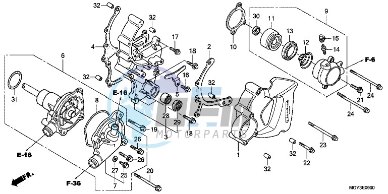 WATER PUMP