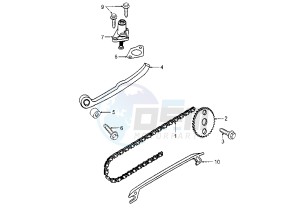 ELYSTAR - 150 cc drawing TIMING CHAIN