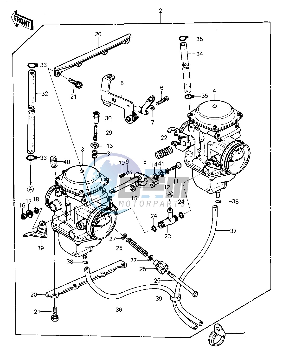 CARBURETOR ASSY -- 80 A1- -