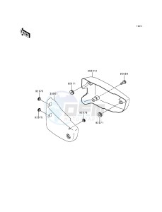 VN 1500 E [VULCAN 1500 CLASSIC] (E1) [VULCAN 1500 CLASSIC] drawing SIDE COVERS