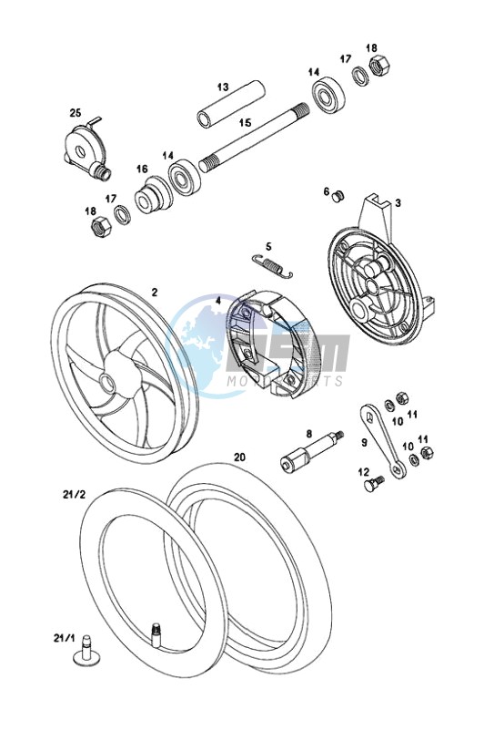 Front wheel