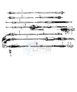 F9 A (-A) 350 drawing CABLES -- 72-73 F9_F9-A 350- -