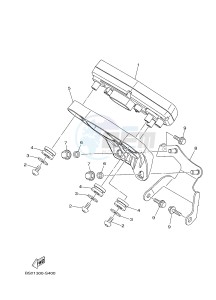 MTN850-A MTN-850-A MT-09 ABS (BS27) drawing METER