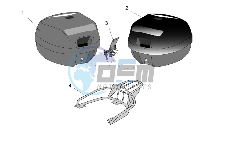 Acc. - Top/cases side cases