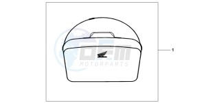 XL700V drawing TOP BOX INNERBAG