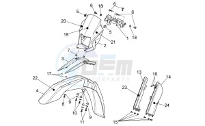 RXV-SXV 450-550 Pikes Peak drawing Front body I