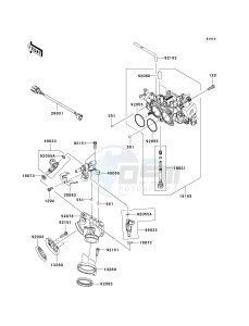 VN 900 B [VULCAN 900 CLASSIC] (6F-9F) B7F drawing THROTTLE-- B6F_B7F- -