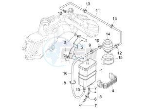 GTS 250 ie Super USA drawing Cooling system