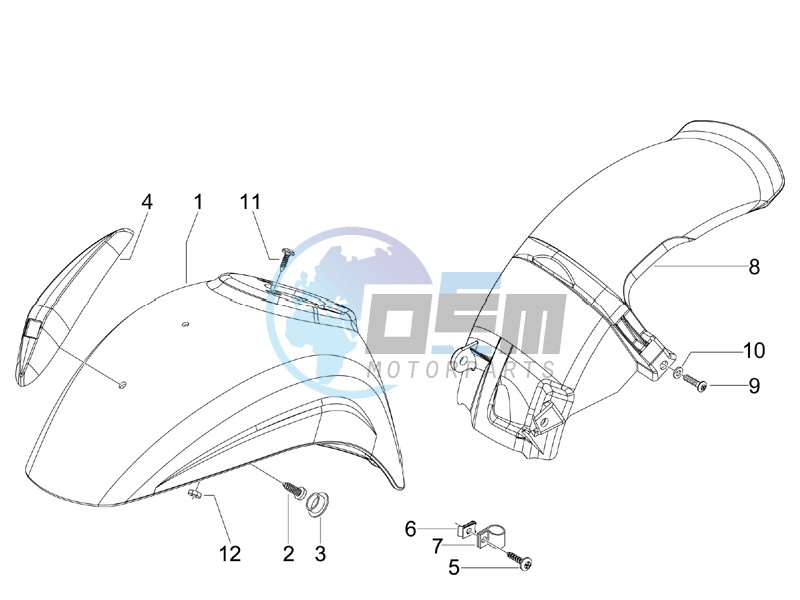 Wheel housing - Mudguard