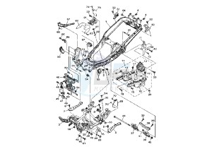 YP MAJESTY 400 drawing FRAME