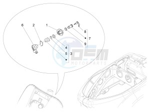 SXL 150 4T 3V CARB drawing Locks