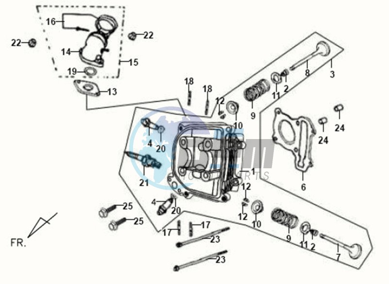 CYLINDER HEAD / INLET