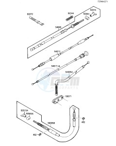 KLF 110 A [MOJAVE 110] (A1-A2) [MOJAVE 110] drawing CABLES