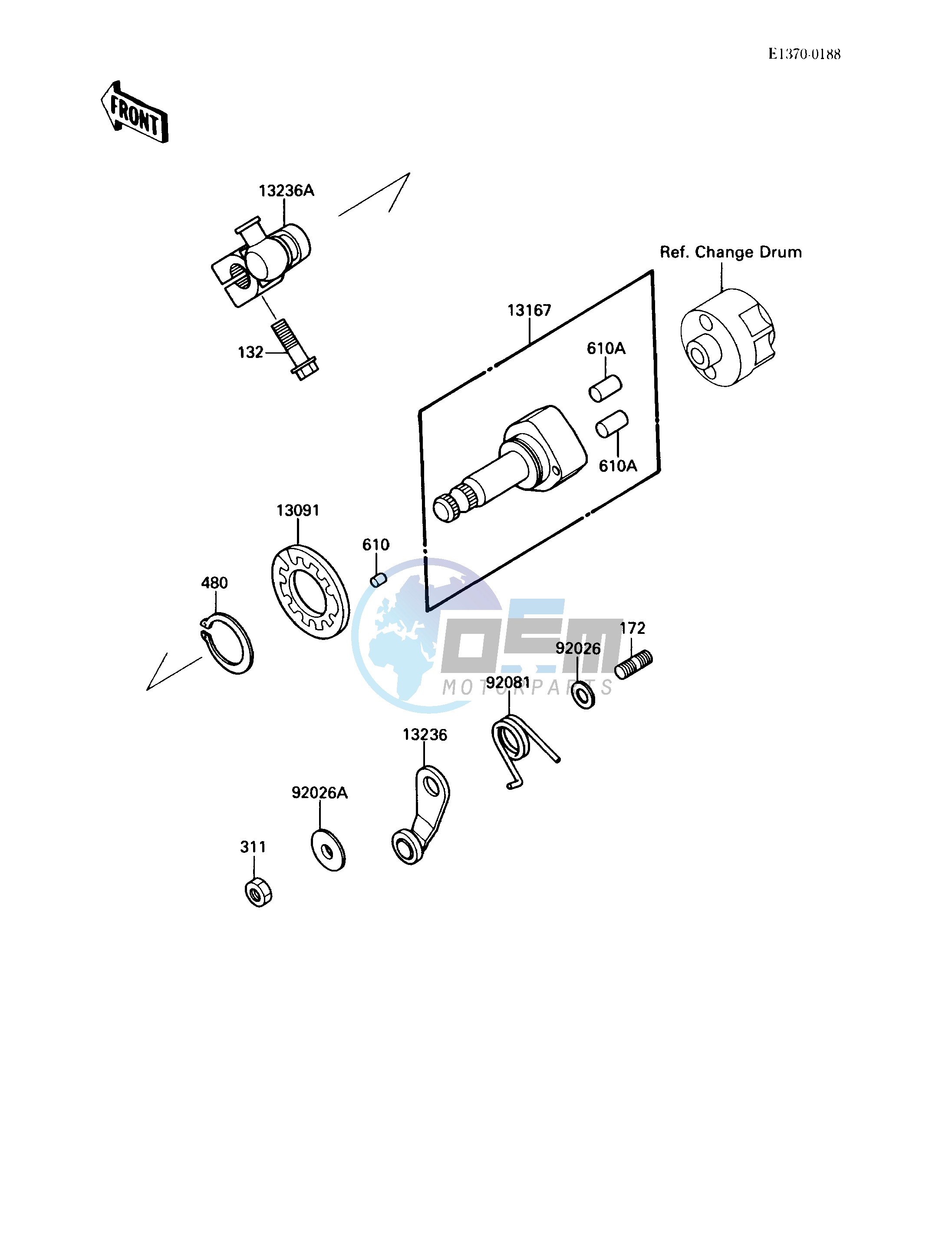 GEAR CHANGE MECHANISM