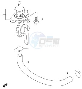 RM125 (E2) drawing FUEL COCK